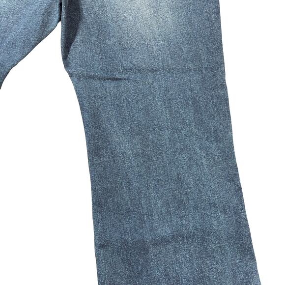 Lane Bryant Curvy Boot High Rise Women's 18 Short Blue Denim Jeans - Picture 11 of 15